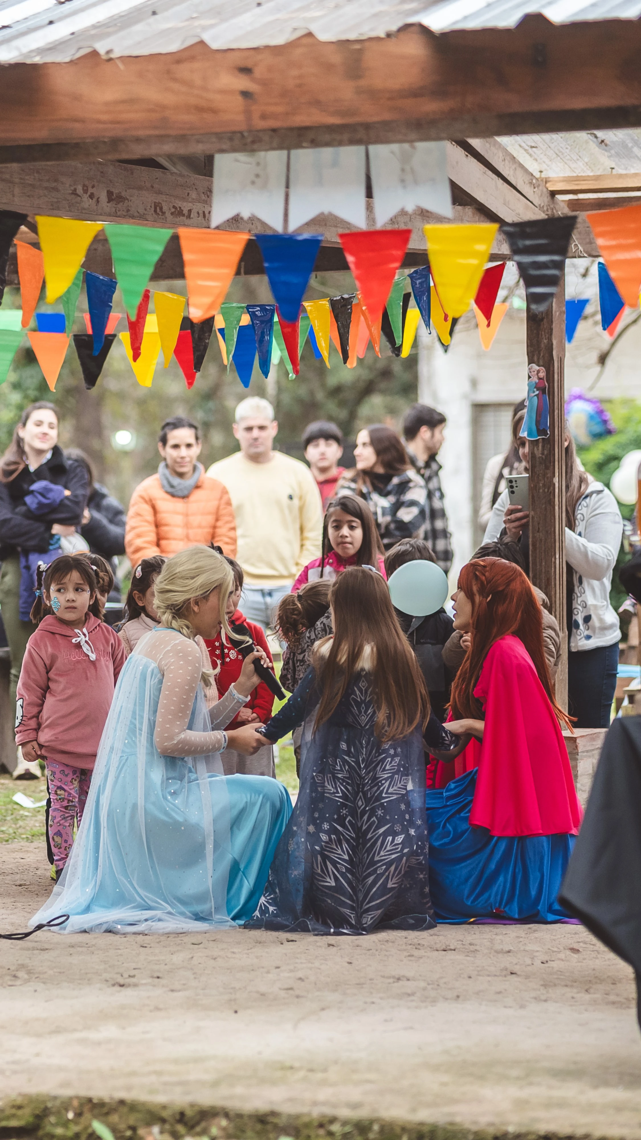 Princesa Disney profesional cantante en salón de fiestas infantiles AMBA